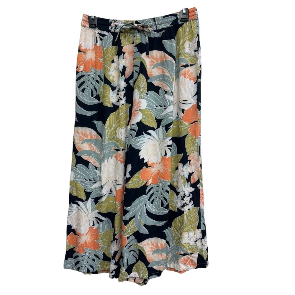 Volcom Tropical‎ Wide Leg Pants Medium Floral Beach Pants